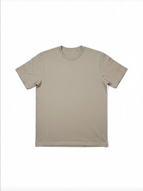 Soffe Men's USA Made Tan Taupe Military Undershirt T-Shirt Medium